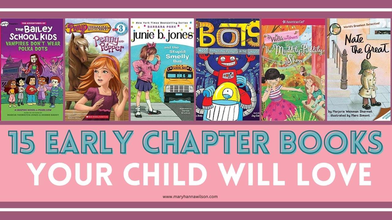 First Chapter Books for Young Readers